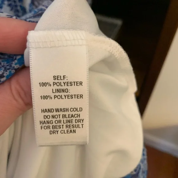 Lulu’s Blue Paisley Maxi Dress M Peekaboo Front Tie - Picture 9 of 10